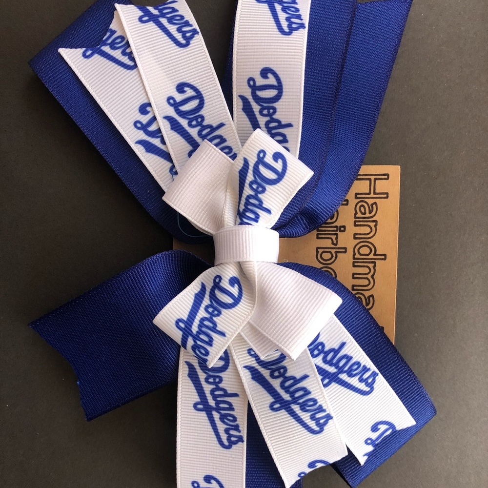 Dodger hair bow